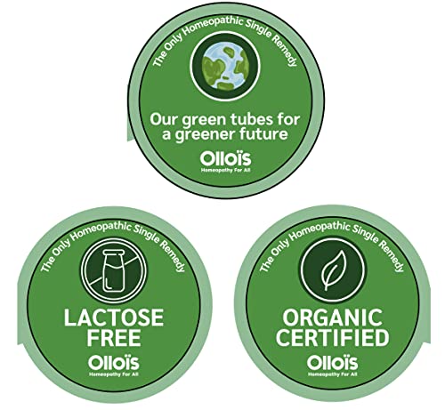 OLLOIS Phosphorus 200ck Organic, Lactose-Free, Kosher Homeopathic Medicine, 80 Pellets (Pack of 3) OLLOÏSAu supplements