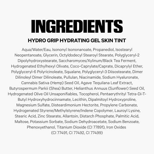 Milk Makeup Hydro Grip Hydrating Gel Skin Tint – 12HR Lightweight Buildable Coverage with Hyaluronic Acid for Natural Dewy Finish – Non-Comedogenic – 9 Medium Tan w/Warm Undertones, 1oz Milk MakeupAu supplements
