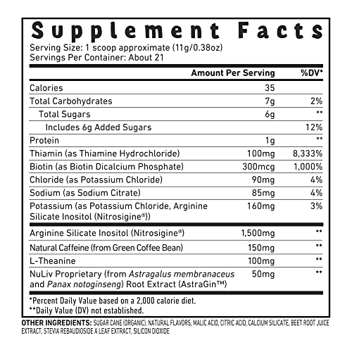 UMZU Zuum Pre-Workout - Energy, Pump & Endurance - with B-Vitamin Complex UMZUUS supplements
