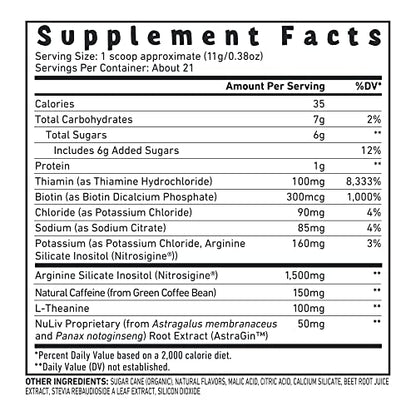 UMZU Zuum Pre-Workout - Energy, Pump & Endurance - with B-Vitamin Complex UMZUUS supplements