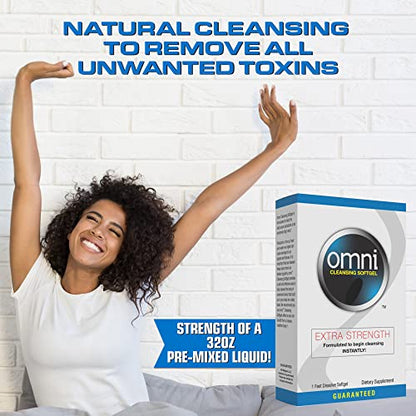 Wellgenix Omni Herbal Detox Cleanse Softgel: Fast Acting Body Detox, Quick Flush Toxin Removal WellgenixUS supplements