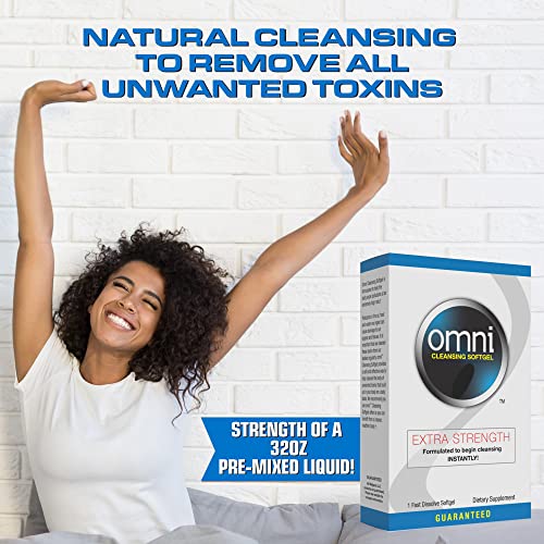 Wellgenix Omni Herbal Detox Cleanse Softgel: Fast Acting Body Detox, Quick Flush Toxin Removal WellgenixUS supplements