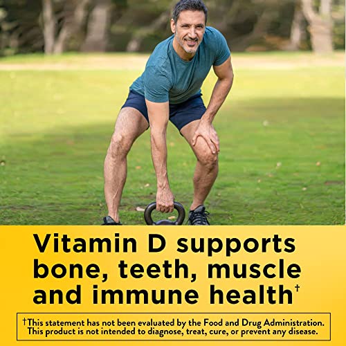 Nature Made Vitamin D3 K2, 5000 IU (125 mcg) Vitamin D, Dietary Supplement for Bone Nature MadeUS supplements