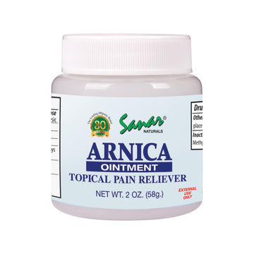 Sanar Naturals Clear Arnica Ointment 2 oz - for Pain Relief and Bruises – Soothing Relief of Muscles Soreness, Joint Pain, Lower Back Pain, and Body - with Menthol and Camphor Sanar NaturalsAu supplements