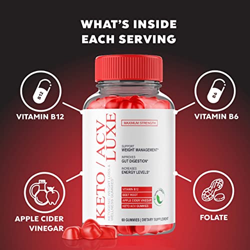 Luxe Keto ACV Gummies Advanced Gummy for Women Keto Lux Weight Loss FyvusUS supplements