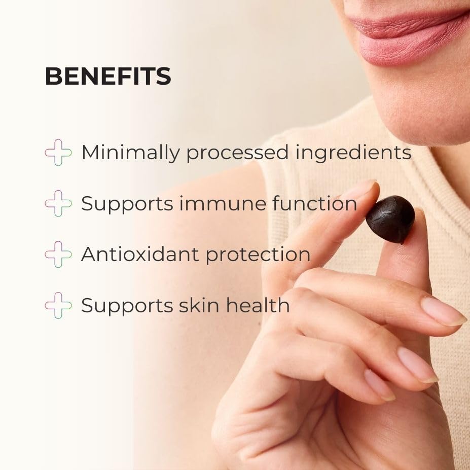 Juice Plus+ Fruit, Vegetable & Berry Blend Soft Chews (Chewables) - 30 Plant-Based Ingredients! Vegan Gummies for Kids & Adults - Gluten-Free, Non-GMO, No HFCS - Prepacked 3 Pouches (30 Chews Each) Juice Plus+Au supplements