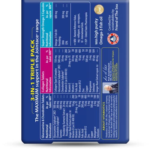 Jointace Vitabiotics Max, 84 Count (Pack of 1) VitabioticsUS supplements