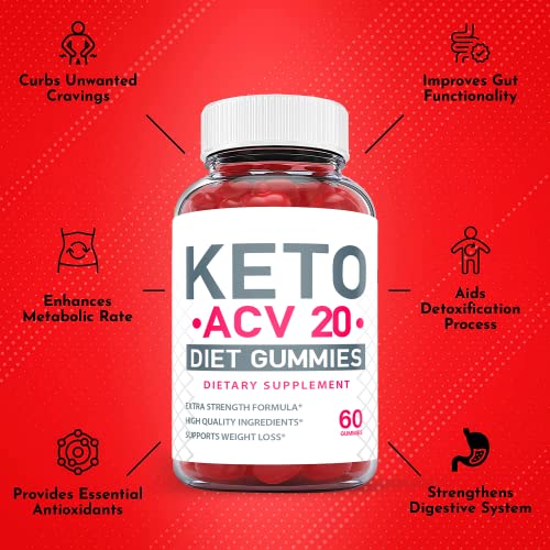Keto ACV 20 Gummies - Keto ACV 20 Gummies, Keto ACV 20 Ketosis Gummies with Apple Ark LabsAu supplements