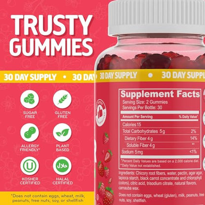 Desired Life Sugar Free Prebiotic Fiber Gummies for Adults and Kids Mixed Berry Flavor Desired LifeUS supplements