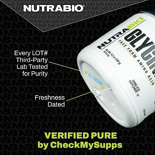 NutraBio 100% Pure L-Leucine - Muscle Recovery and Support - Naturally Fermented Free NutraBioUS supplements