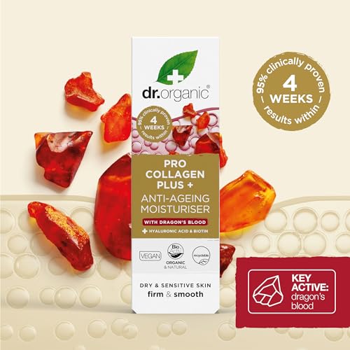 Dr Organic, Organic Pro Collagen with Dragons Blood, Natural, Vegan, Cruelty Free, Paraben & SLS Free, 50ml DR ORGANICAu supplements