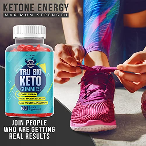 Rillvo TruBio Keto ACV Gummies - Advanced Formula Tru Bio (60 Gummies), fewnt RillvoAu supplements