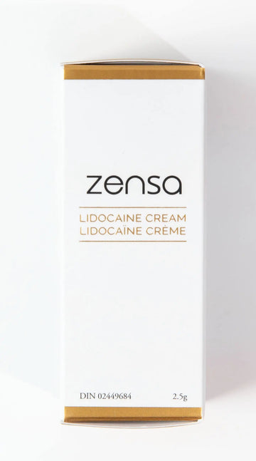 Zensa Numbing Cream 5% Lidocaine – Maximum Strength Topical Anesthetic with Vitamin E for Pain Relief from Hemorrhoids - Vegan & Cruelty-Free, Water-Based, Physiologic pH for Sensitive Skin 2.5 g ZensaAu supplements