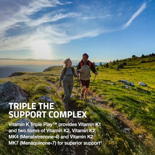Vitamin K Triple Play (Vitamin K2 MK7 / Vitamin K2 MK4 / Vitamin K1) Full Spectrum BronsonAu supplements