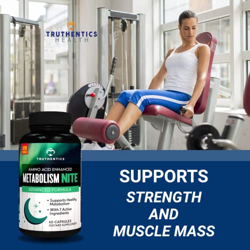 TRUTHENTICS Night Metabolism Booster for Men & Women - Night Time Fat Burner TRUTHENTICSAu supplements