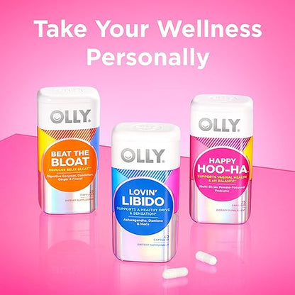 OLLY Happy Hoo-Ha Capsules, Probiotic for Women, Vaginal Health and pH OLLYUS supplements