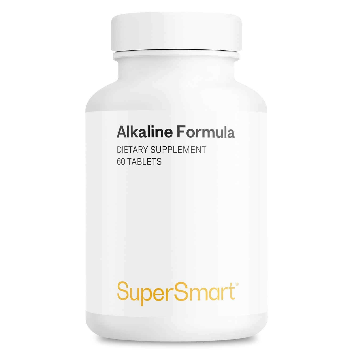 Supersmart - Alkaline Formula Supplement (Advanced Formula) - with Potassium Phosphate, Calcium & Magnesium Citrate - pH Balance | Non-GMO & Gluten Free - 60 Tablets SupersmartAu supplements