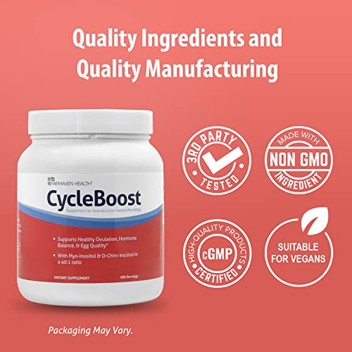 Fairhaven Health Vegan Myo-Inositol and D-Chiro Inositol Powder | 40:1 Ratio | Hormone Fairhaven HealthUS supplements