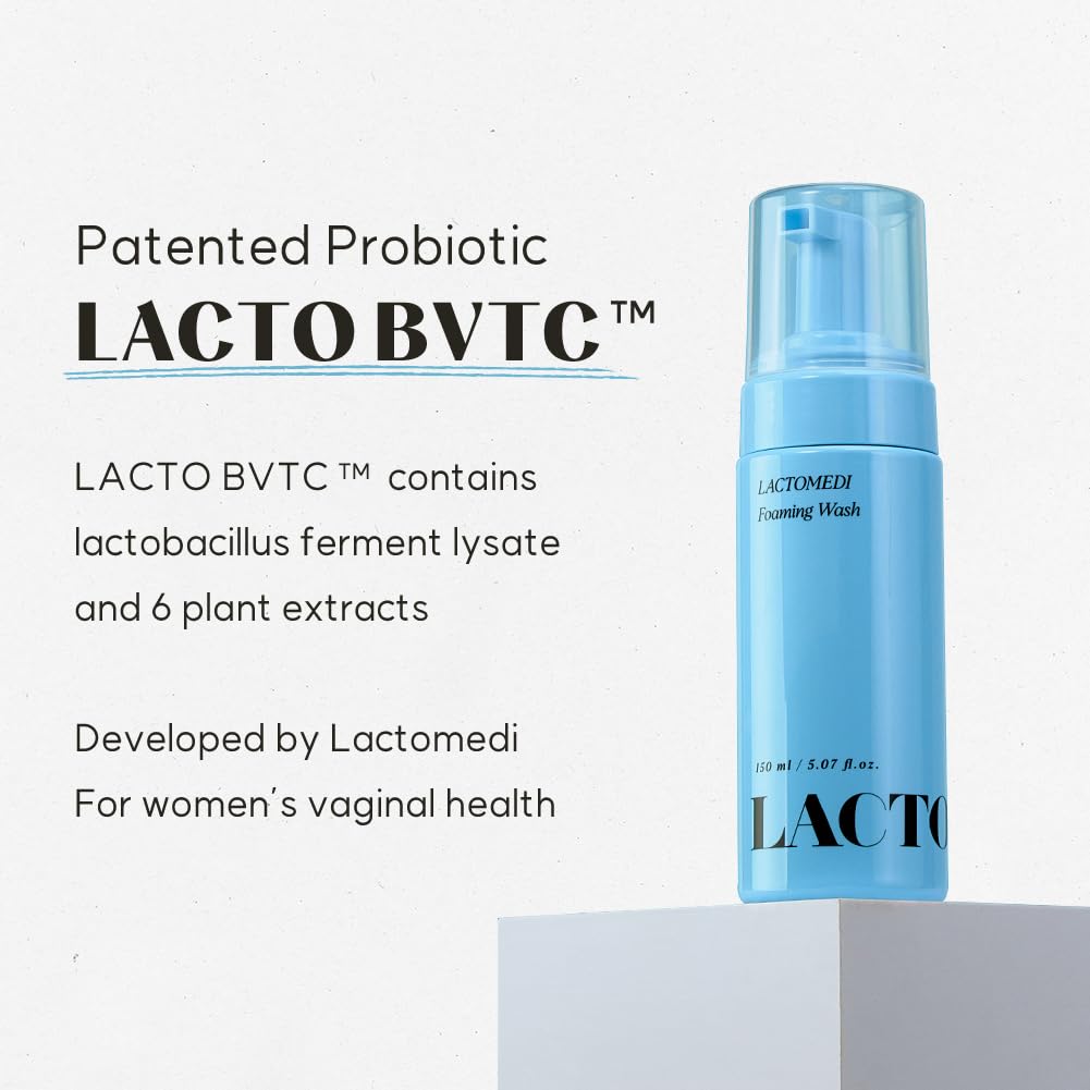 LACTOMEDI Feminine Foaming Wash | Gentle Foam Cleanser for Intimate Hygiene | pH-Balanced Formula LACTOMEDIAu supplements