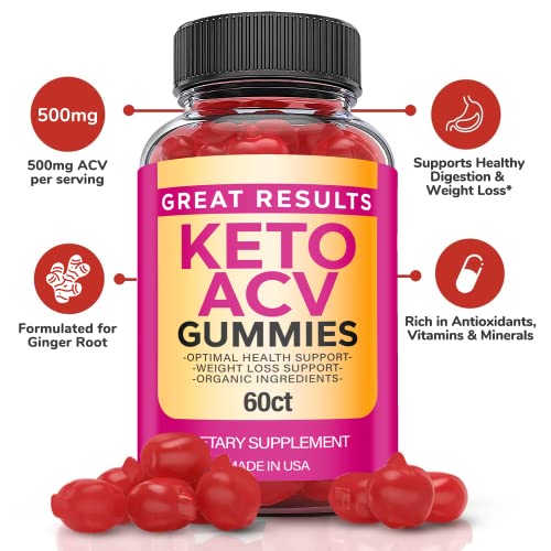 Great Results Keto Gummies - Great Results Keto ACV Gummies with Apple Cider Vinegar Ark LabsUS supplements