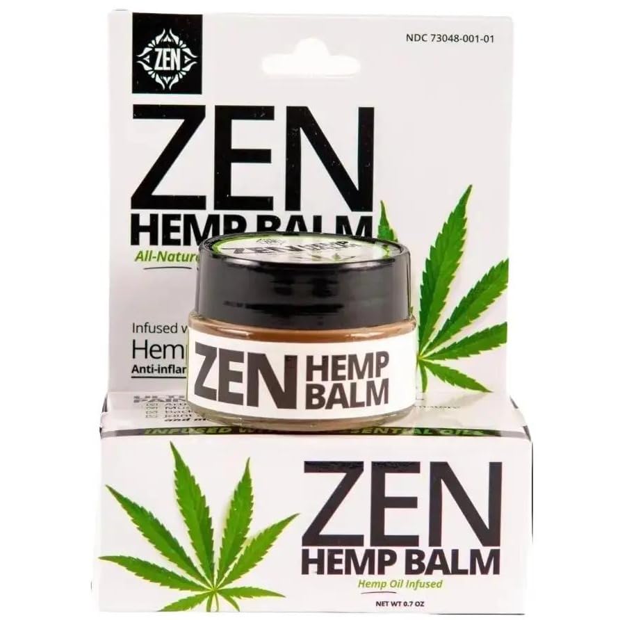 ZEN Hemp Balm – Concentrated Plant-Based Topical Balm – 0.7 oz ZENAu supplements