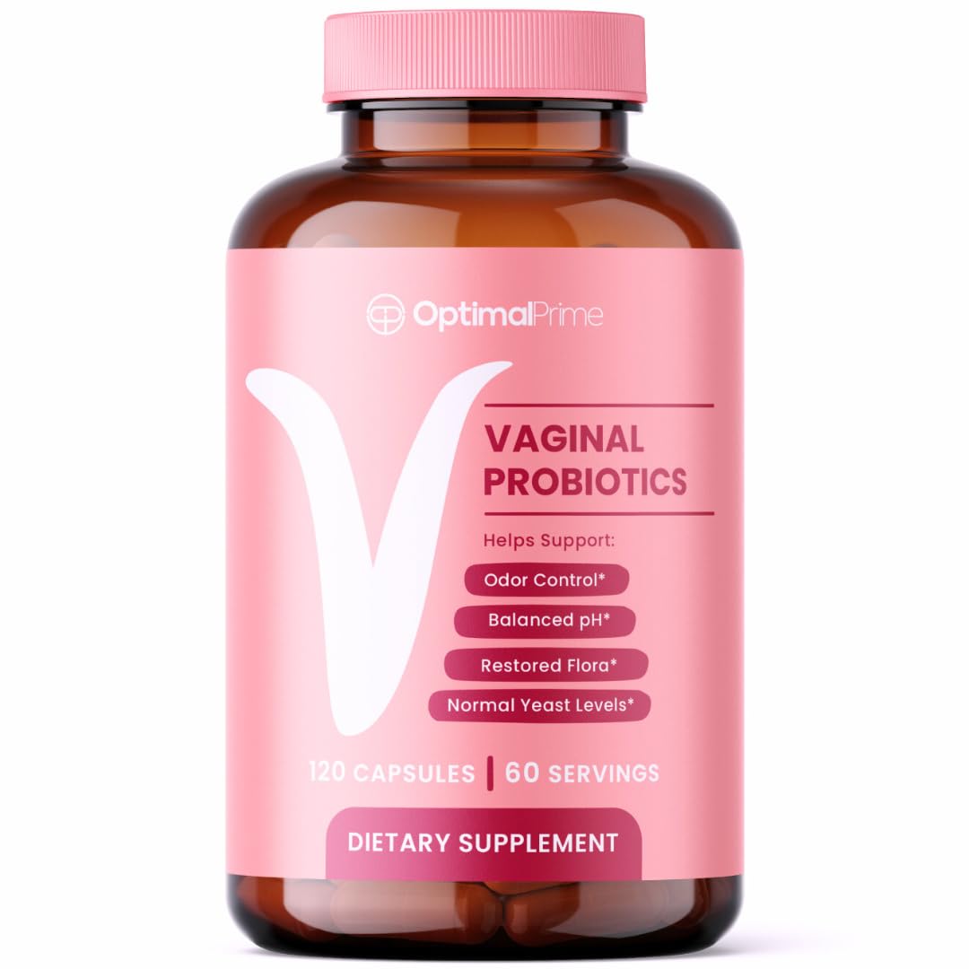 Optimal Prime Vaginal Probiotic for Women, Promotes Healthy pH, Normal Yeast Levels, Odor Control Optimal PrimeAu supplements
