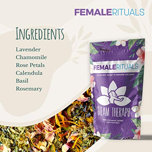 FEMALE RITUALS Yoni Herbs for Steaming (2oz) - Natural Vaginal Steamer to Detox & Cleanse FEMALE RITUALSAu supplements