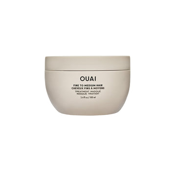 OUAI Fine to Medium Hair Treatment Masque - Mask for Hair Repair, Hydration and Shine - With Shea Butter, Keratin and Panthenol - Paraben, Phthalate and Sulfate Free (3.4 Oz) OUAIAu supplements