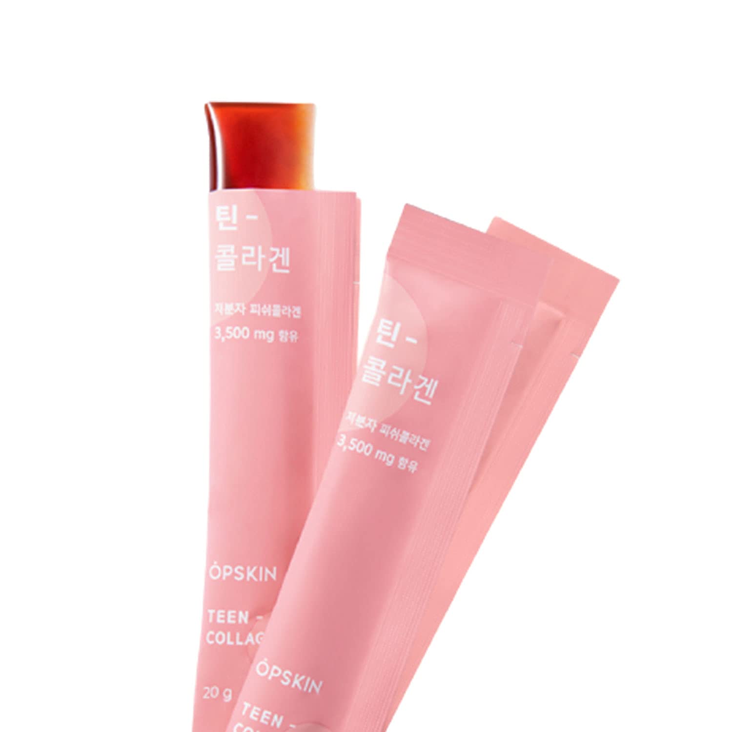 OPSKIN Teen Collagen 14 Pieces, Hydrolysed Marine Collagen Jelly, Grapefruit Flavour Gummy Sticks OPSKINAu supplements