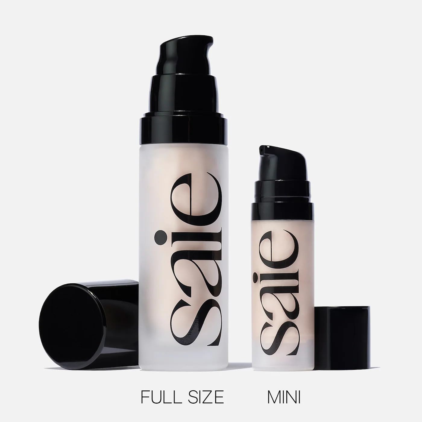 Saie Glowy Super Gel - Hydrating Makeup Primer and Illuminating Glow Serum Enriched with Vitamin C and Squalane Oil - All-Over Liquid Highlighter Makeup for Instant Glass Skin - Starglow (1 oz) SaieAu supplements