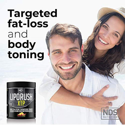 LIPORUSH NDS Nutrition XTP Thermogenic Fat Burner with L-Carnitine - Energy, Focus LIPORUSHUS supplements