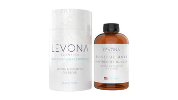 Levona Scent Essential Oils for Diffuser: Blissful Aura with Notes of Amber, Musk & Jasmine LEVONA SCENTAu supplements