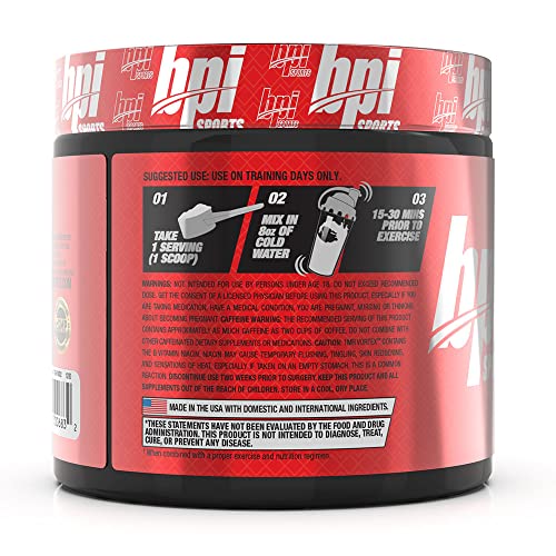 BPI Sports 1.M.R Vortex Pre Workout Powder, Non Habit Forming, Sustained Energy & Nitric BPI SportsAu supplements