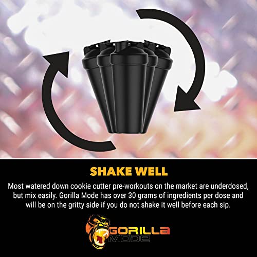 Gorilla Mode Pre Workout - Massive Pumps · Laser Focus · Energy · Power - L-Citrulline Gorilla MindAu supplements