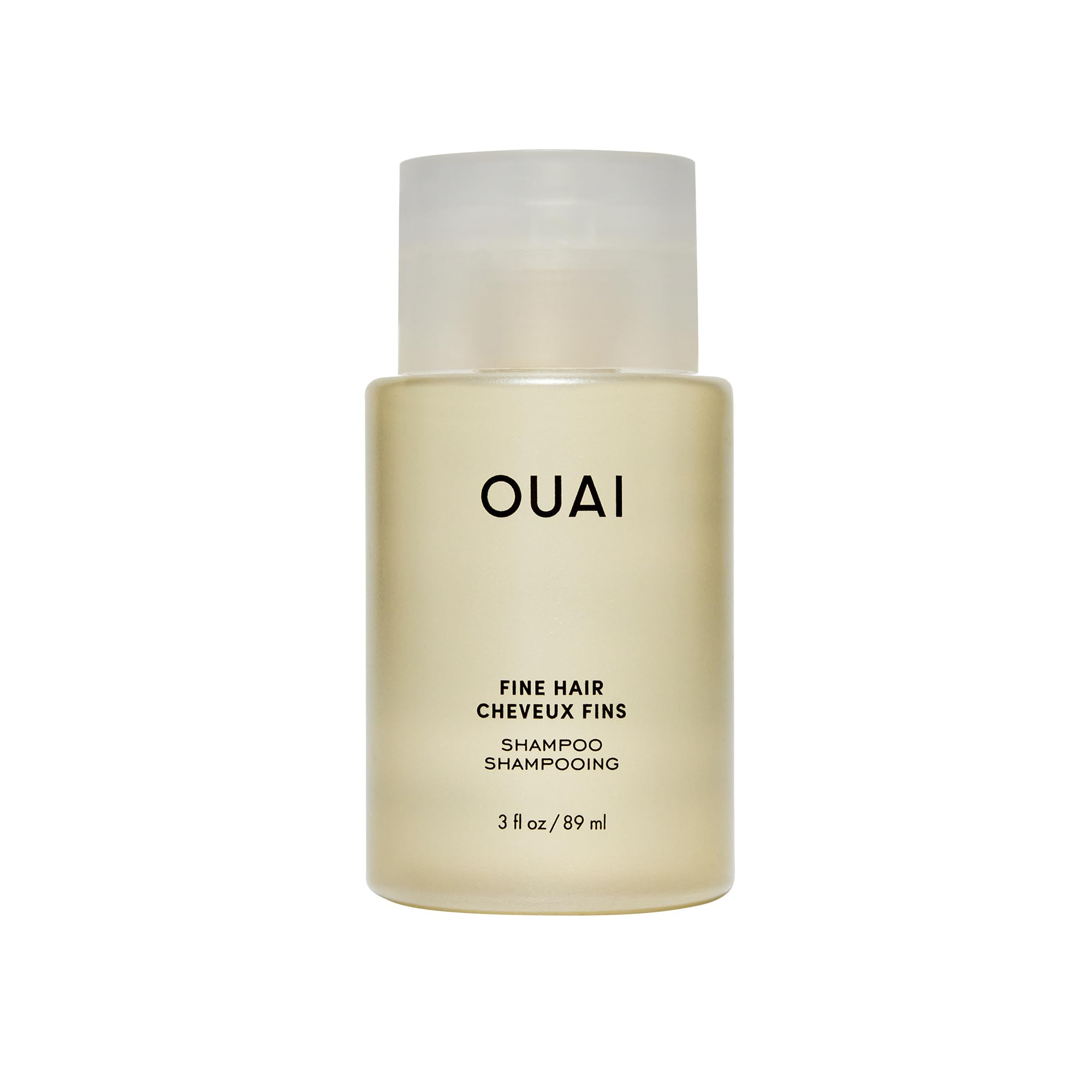 OUAI Fine Shampoo Travel Size - Volumizing Shampoo with Strengthening Keratin, Biotin & Chia Seed Oil for Fine Hair - For Clean, Weightless Body - Paraben, Phthalate & Sulfate Free Hair Care (3 Fl Oz) OUAIAu supplements