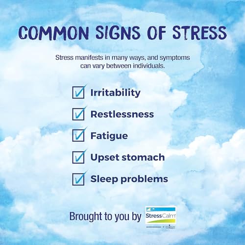 Boiron StressCalm for Relief of Stress, Anxiousness, Nervousness, Irritability, and Fatigue - 60 Count BoironAu supplements