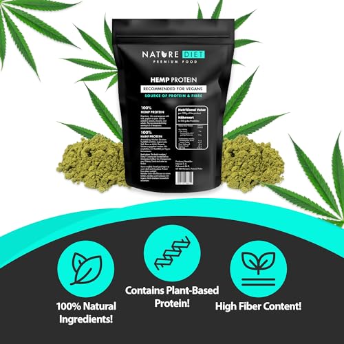 Nature Diet - Hemp Protein 1000g , Vegan , Protein Powder , Plant-Based Nature DietAu supplements