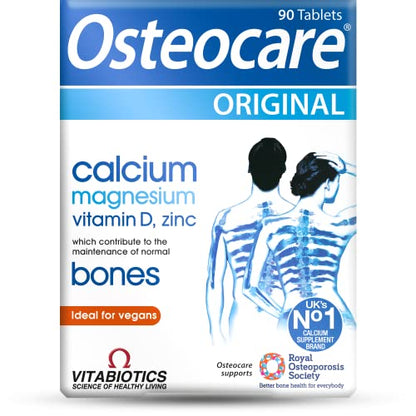Osteocare Original by Vitabiotics. Bone Health formula with Calcium, Magnesium, Vitamin D VitabioticsUS supplements