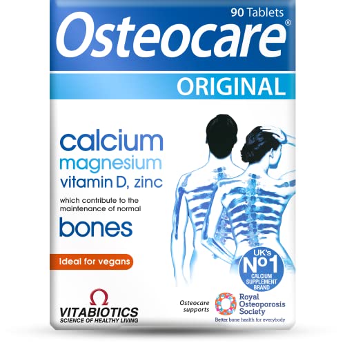 Osteocare Original by Vitabiotics. Bone Health formula with Calcium, Magnesium, Vitamin D VitabioticsUS supplements