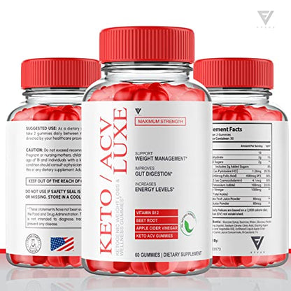 Luxe Keto ACV Gummies Advanced Gummy for Women Keto Lux Weight Loss FyvusUS supplements