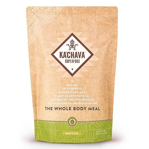 Ka’Chava All-In-One Nutrition Shake Blend, Matcha, 85+ Superfoods, Nutrients & Plant Ka'ChavaUS supplements