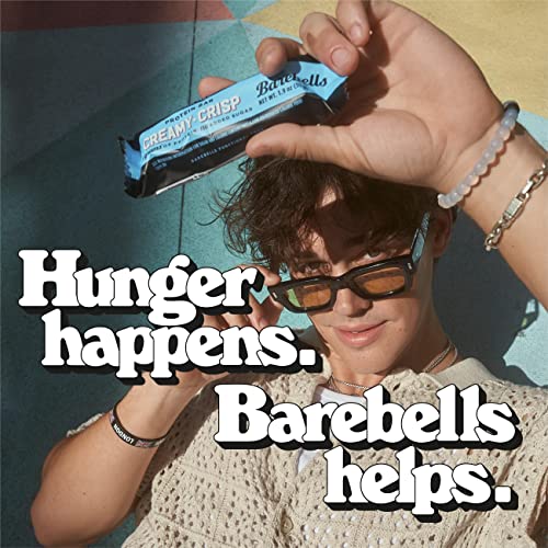 Barebells Protein Snacks Bars Creamy Crisp - 12 Count, 1.9oz Bars 55g of High Protein BAREBELLSUS supplements