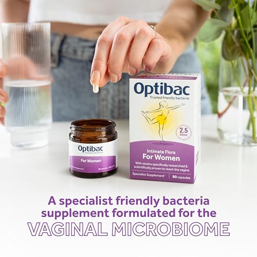Optibac Probiotics for Women - Vegan Probiotic Supplement, Scientifically Formulated OptiBacUS supplements