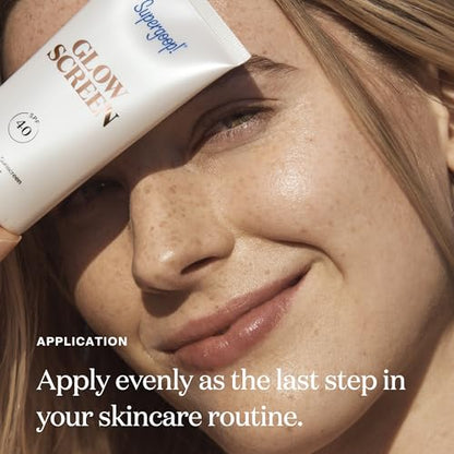 Supergoop! Glowscreen SPF 40 - Glowy Sunscreen Primer with Hyaluronic Acid Supergoop!US supplements