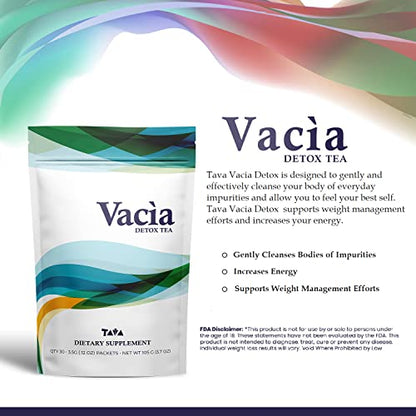 Tava Vacia Detox Tea Supplement, Boosts Energy, Supports Joint Mobility and Immune System TAVAUS supplements