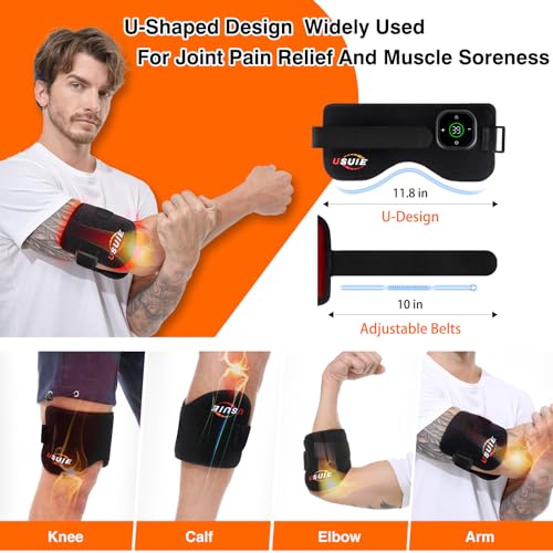 Cordless Red Light Therapy for Knee, Infrared Light Therapy Devices for Knee Pain Relief, Meniscus Injury agiogioAu supplements