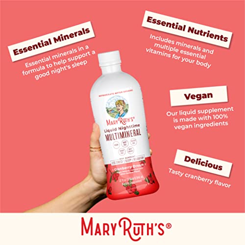 MaryRuth's Liquid Morning Multivitamin Essentials+ | Vitamin A C D E B6 B12 K2 Biotin Zinc | Mens Womens Multivitamin | Immune Support | Beauty | Sugar Free | Vitamins for Ages 1+ | Vegan | 32 Fl Oz MARYRUTH'SUS supplements