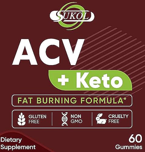 60 Counts Keto ACV Gummies Advanced Formula - Diet Gummies for Women & Men SukolAu supplements