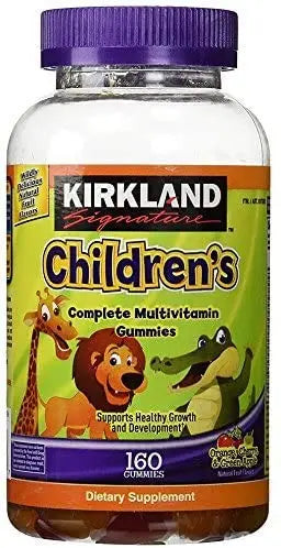 Kirkland Signature FsmJUt Childrens Complete Multivitamin Gummies, 160 Count KIRKLANDAu supplements